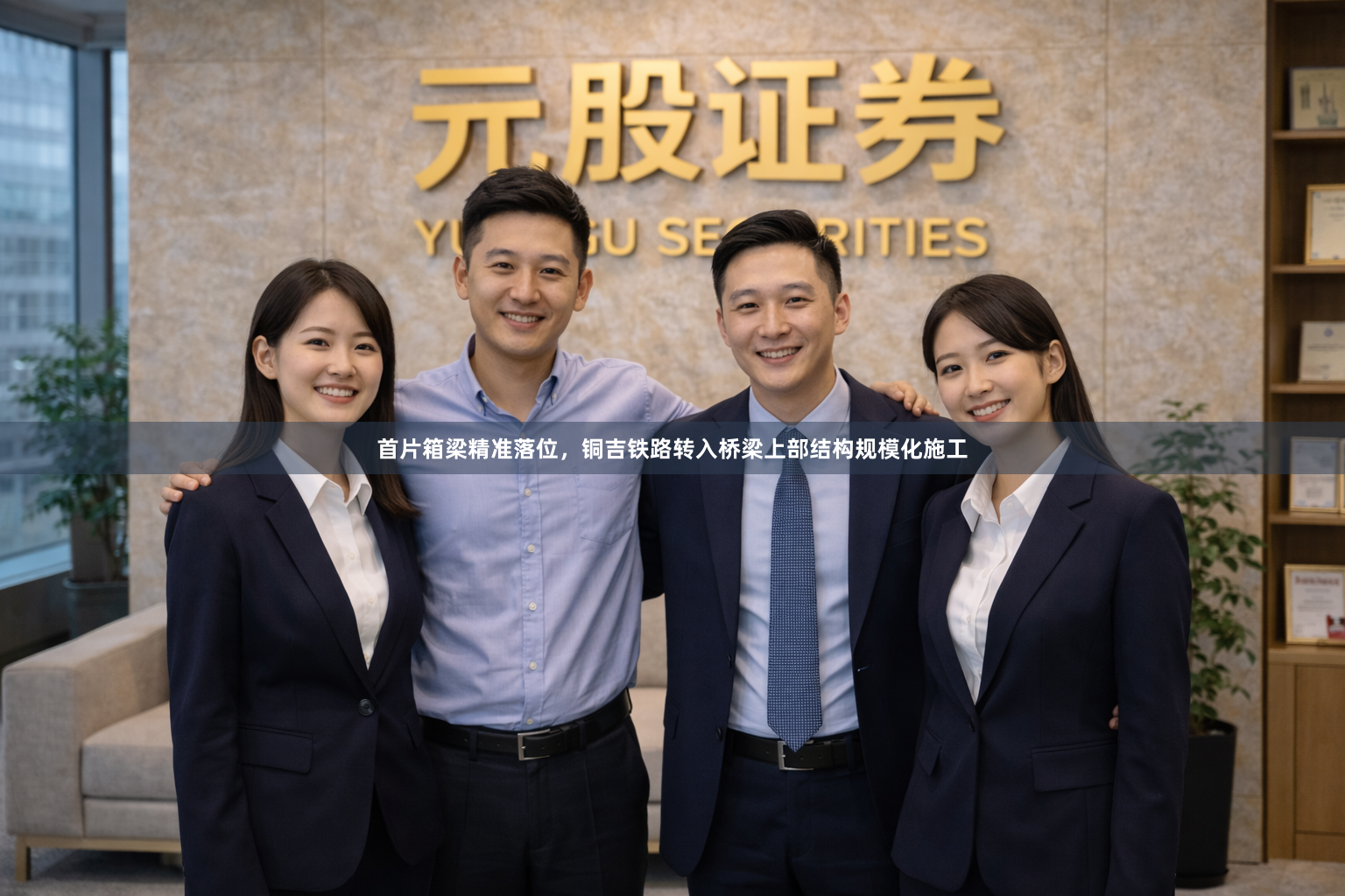 首片箱梁精准落位，铜吉铁路转入桥梁上部结构规模化施工