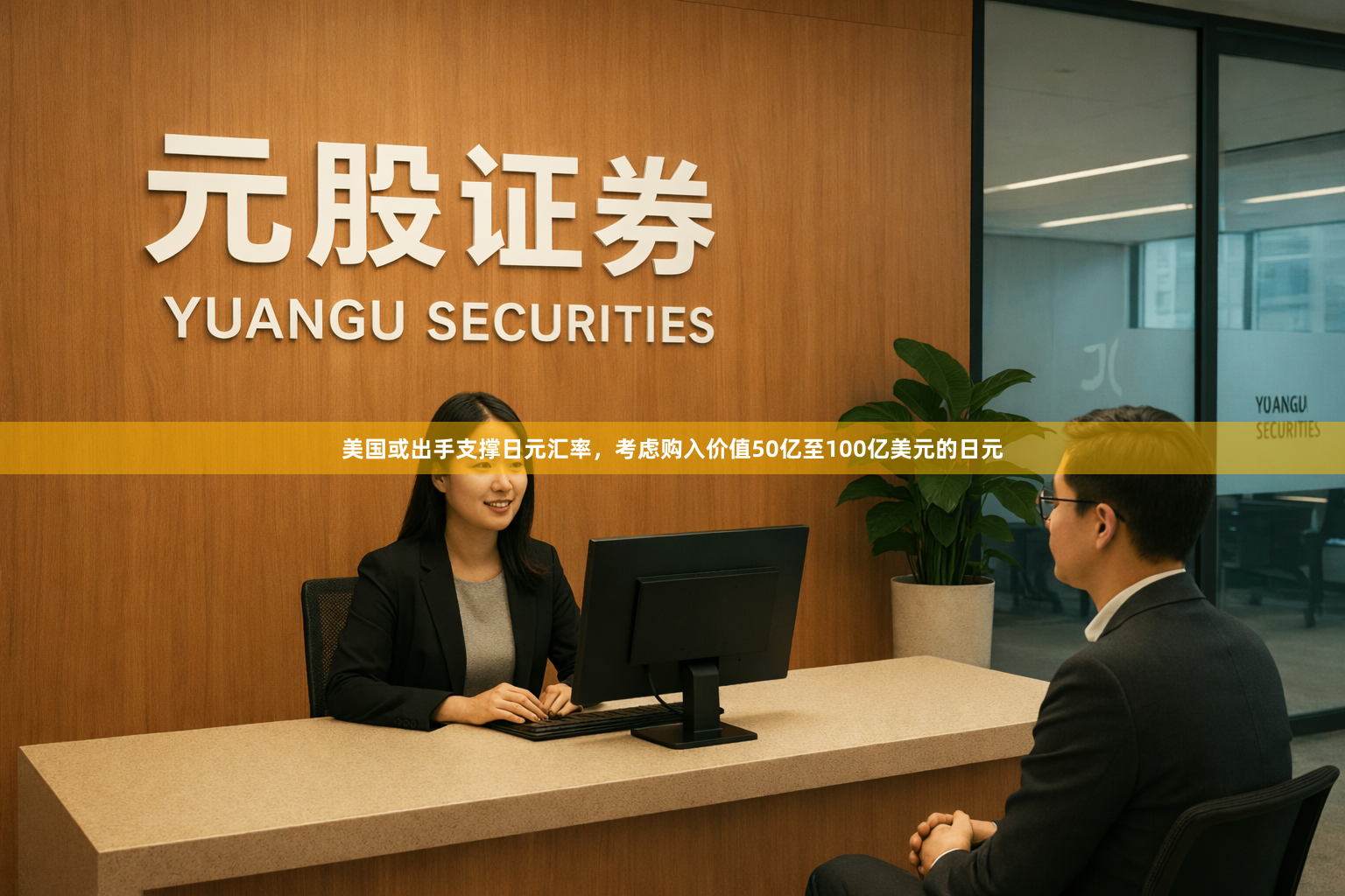 美国或出手支撑日元汇率，考虑购入价值50亿至100亿美元的日元