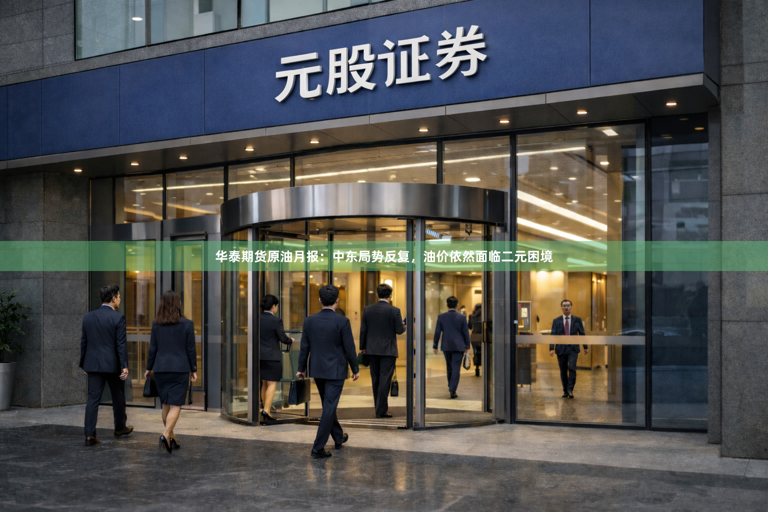 华泰期货原油月报：中东局势反复，油价依然面临二元困境